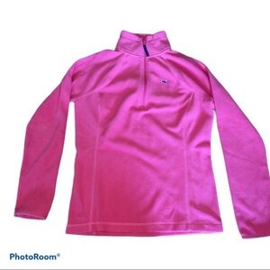 Vineyard vines quarter zip fleece top